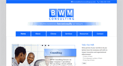 Desktop Screenshot of bwmconsultingusa.com